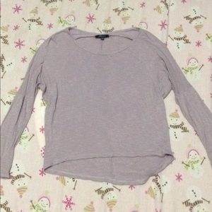 Light Lavender Crop Top